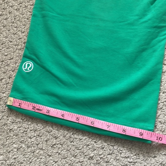 Lululemon Lulu Crops savage green/white 4 - Picture 9 of 12